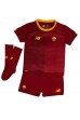 AS Roma Paulo Dybala #21 Babytruitje Thuis tenue Kind 2022-23 Korte Mouw (+ Korte broeken)